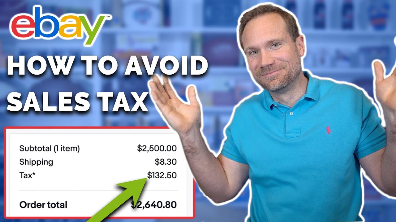 STOP PAYING SALES TAX on eBay (and everywhere) for Sports Card