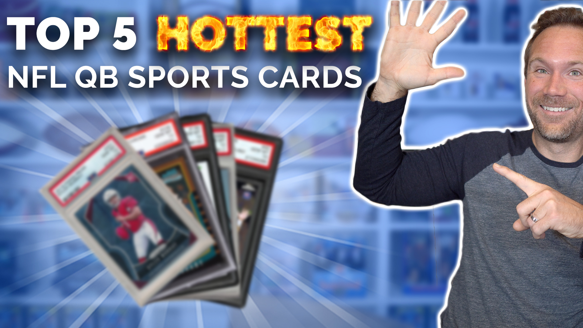 TOP 5 HOTTEST NFL QB SPORTS CARDS 🔥🏈 Sports Card Investor