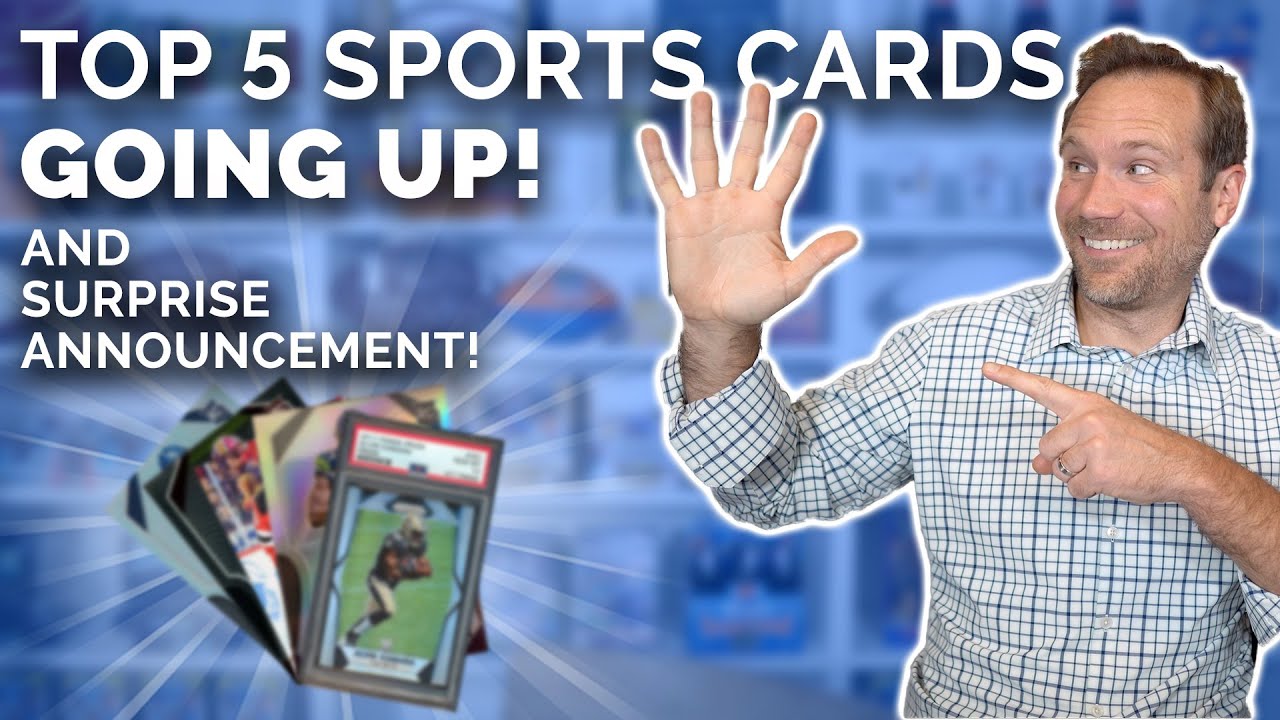 TOP 5 HOTTEST SPORTS CARDS + SURPRISE ANNOUNCEMENT! 🎉 Sports Card