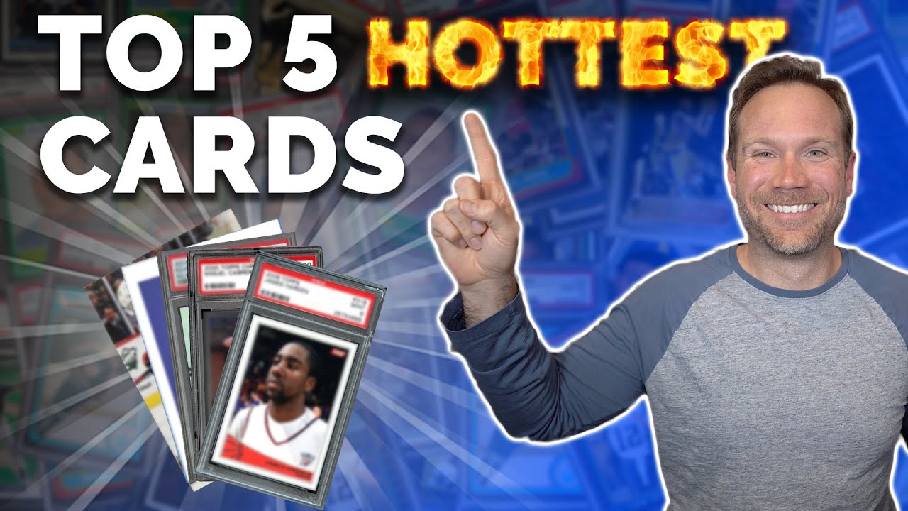 TOP 5 HOTTEST SPORTS CARDS🔥+ My Prediction for the Next HOT Sports Card