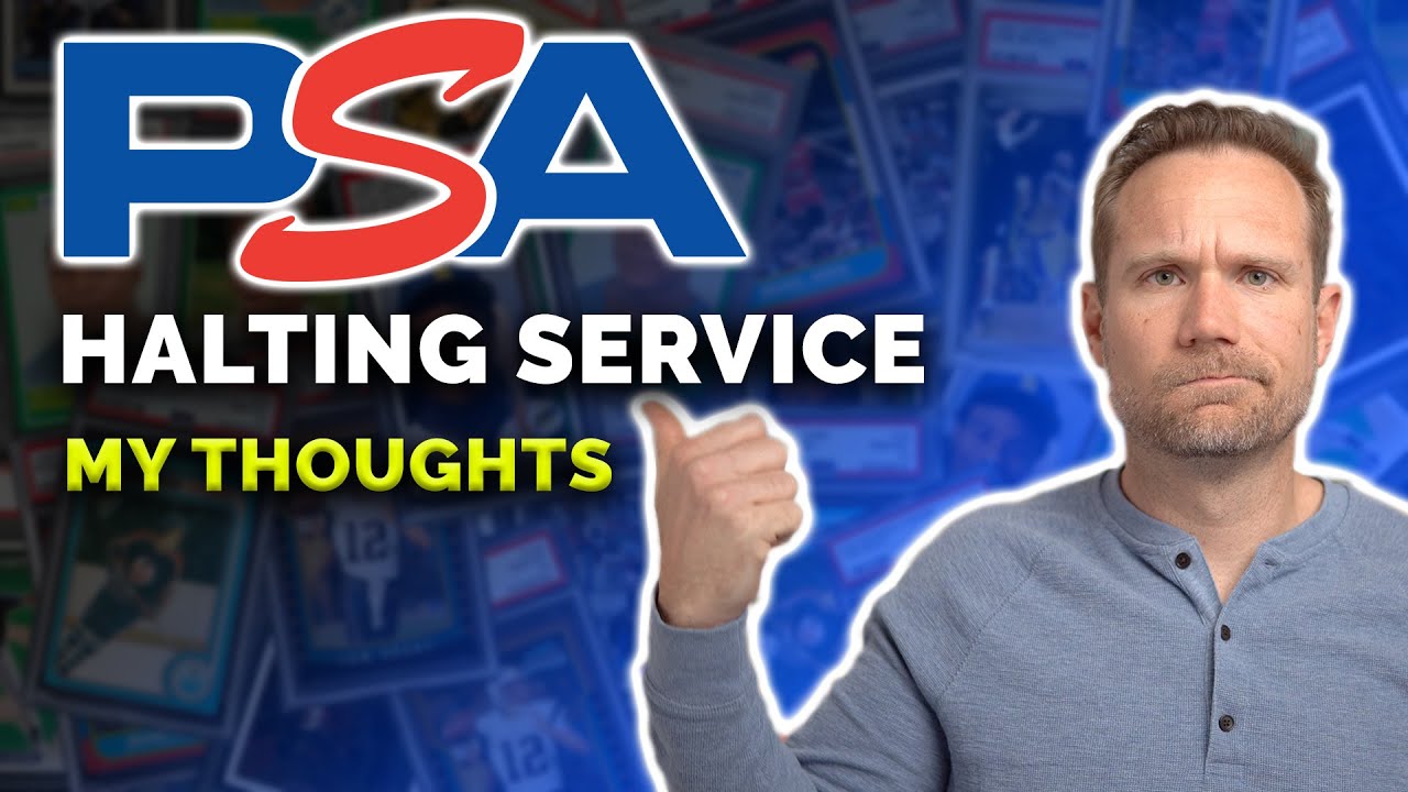 WHAT TO DO NOW with PSA paused for 3 months?! My sports card grading