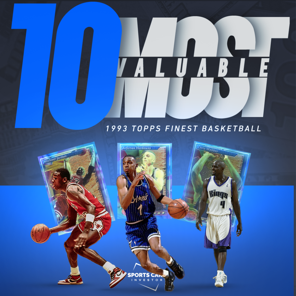 hoops 90's top 100 most valuable basketball cards