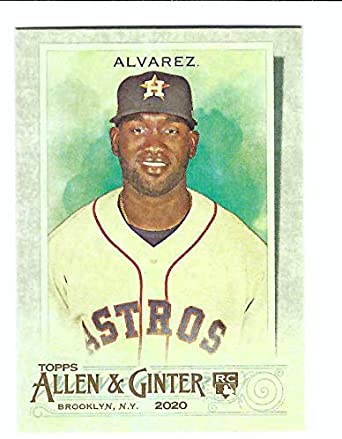 yordan alvarez rookie card