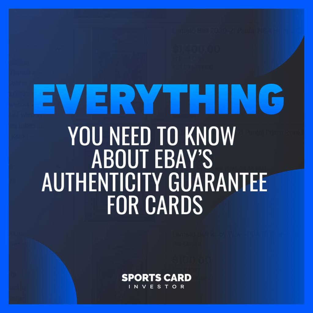 Everything You Need to Know About 's Authenticity Guarantee for Cards –  Sports Card Investor