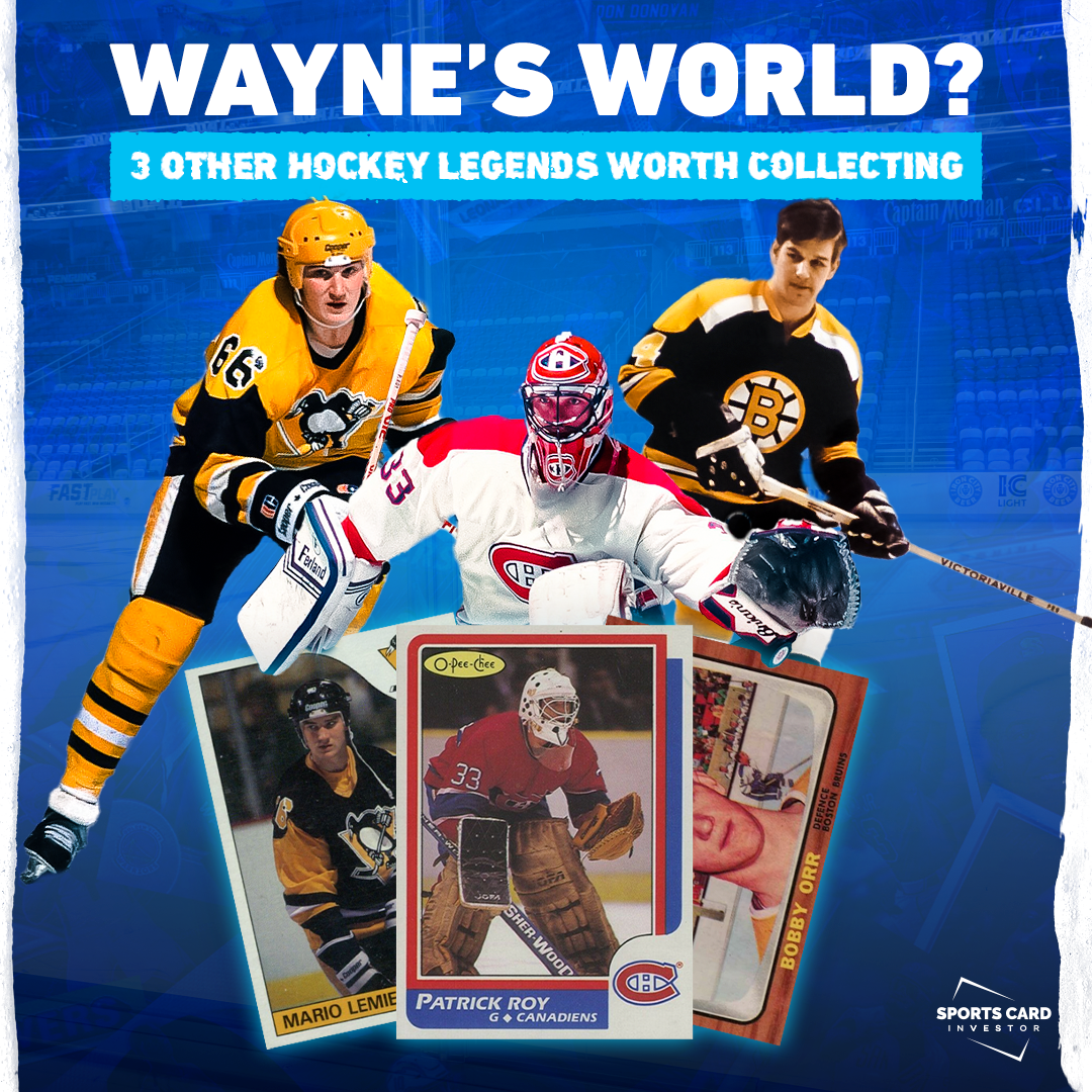 Wayne Gretzky, Bobby Orr & Patrick Roy Autographed “Icons of Hockey”  Platinum Edition 48x24