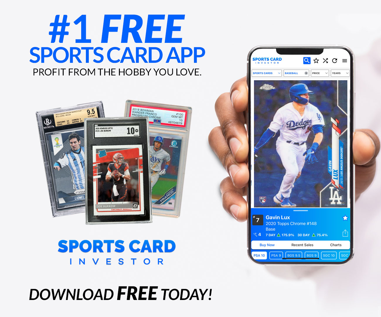 Sports Card Investor App - #1 Free Sports Card App