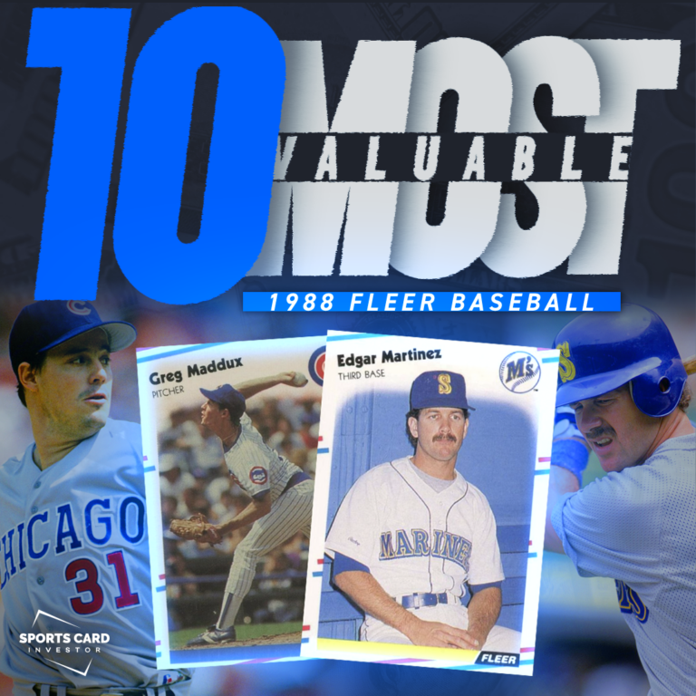 10 Most Valuable 1988 Fleer Baseball Cards Sports Card Investor