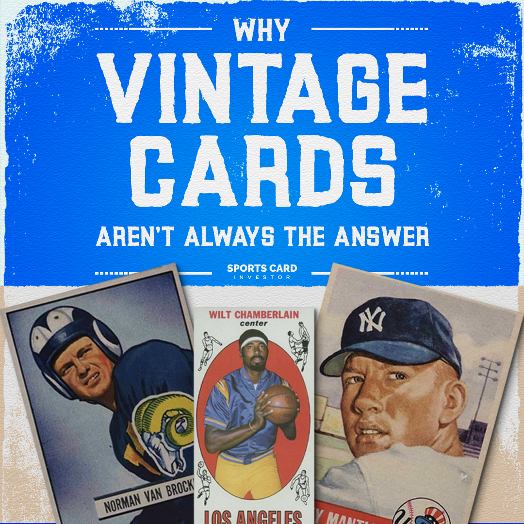 A collection of Vintage Baseball Cards