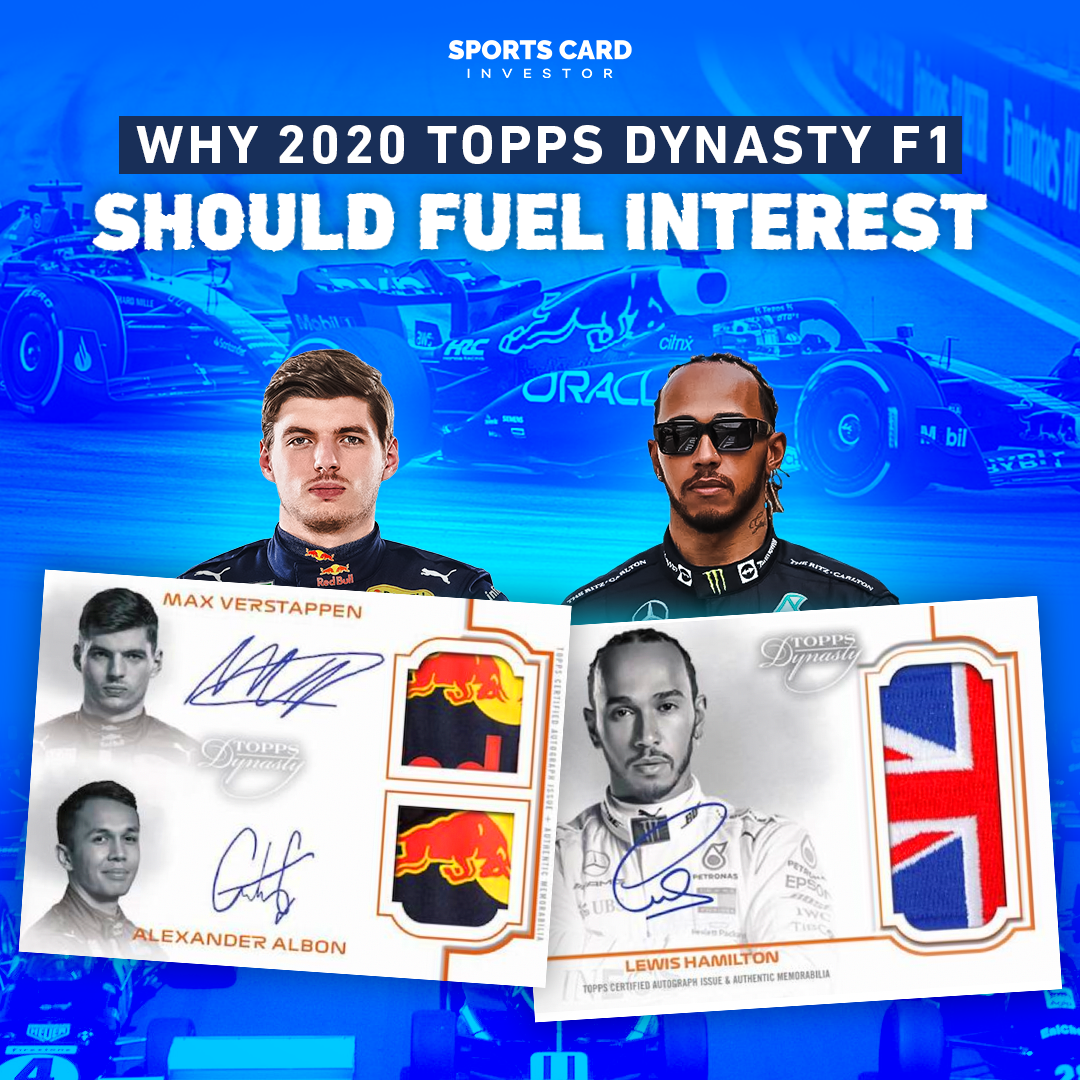 Why 2020 Topps Dynasty F1 Should Fuel Interest Sports Card Investor
