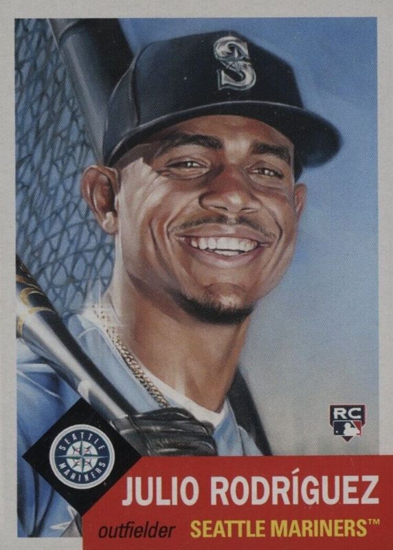  Julio Rodriguez New Age Performers Heritage Collectible  Baseball Card - 2023 Topps Heratige Baseball Card #5 (Mariners) :  Collectibles & Fine Art