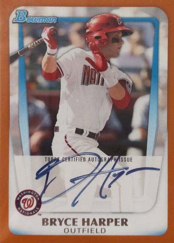 Bryce Harper Rookie Card Checklist, Prospects, Buying Autographs