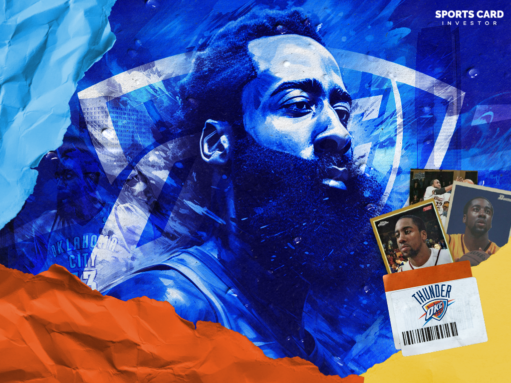 Download NBA League Oklahoma City Thunder James Harden Wallpaper